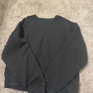 American Eagle Outfitters Black Crew Neck Sweater